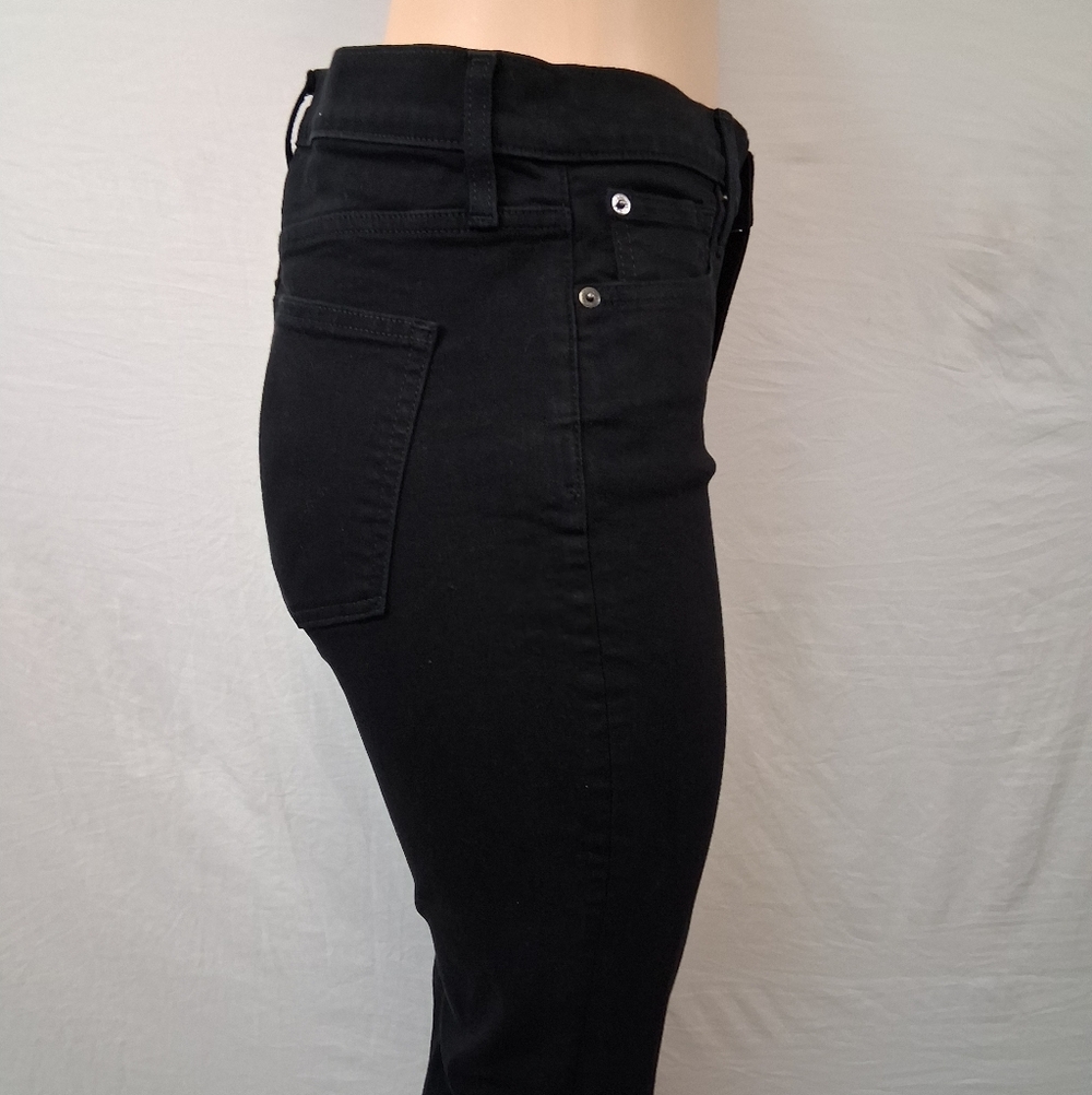 GAP High-Rise Black Skinny Jean Size 30/10 - Picture 7 of 17